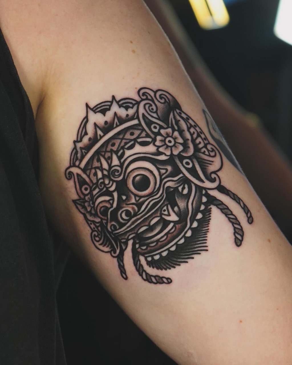 American Traditional Tattoo Bali MythologyInspired Ink by Rian at — free download
